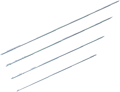 Stainless-steel fish skewers