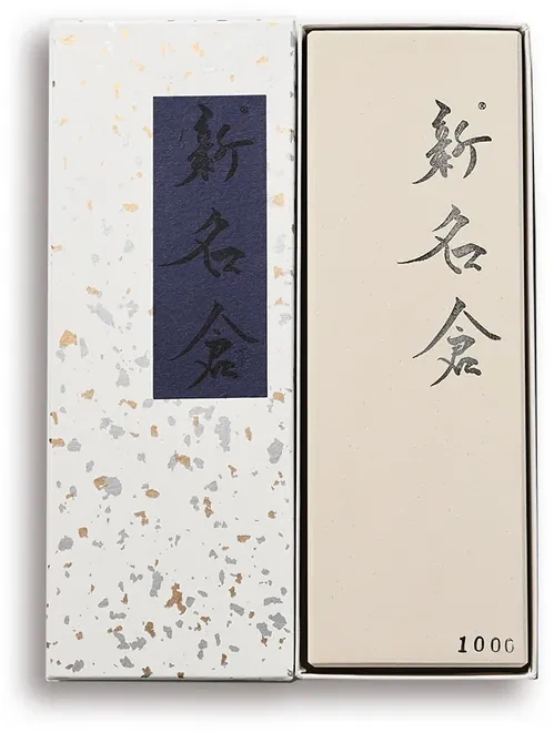 Shin Nagura whetstone in its paper box