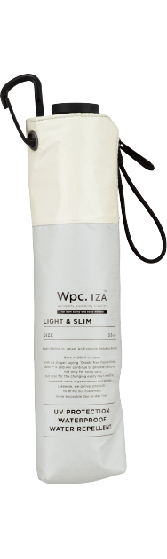 Wpc. IZA ZA007 LIGHT & SLIM 収納時の公式商品写真
