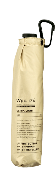 Wpc. IZA ZA018 ULTRA LIGHT 収納時の公式商品写真