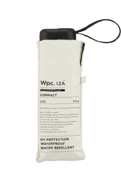 Wpc. IZA ZA020 COMPACT 収納時の公式商品写真