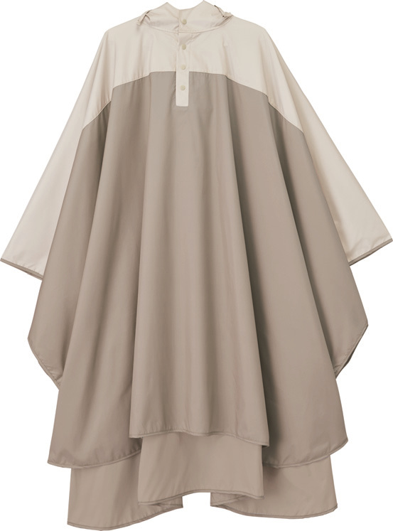 W by Wpc. Colour Block Rain Poncho R012-001-201